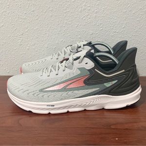 Altra Shoes Mens 10.5 Torin 6 Dusty Teal Gray Running Sneakers Lace AL0A7R6T305